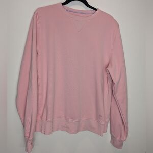 Jamby's Pink Chilluxe Thick Women's Sweatshirt Medium Cozy Athleisure